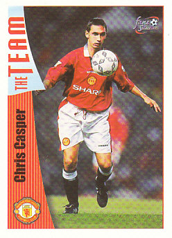 Chris Casper Manchester United 1997/98 Futera Fans' Selection #34